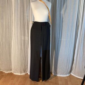 Tall long Sinequanone pinstripe trousers